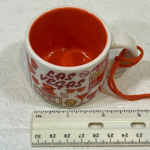 Starbucks Been There Series Las Vegas Espresso Ceramic Cup Mug Ornament, 2 Oz - Picture 9 of 10